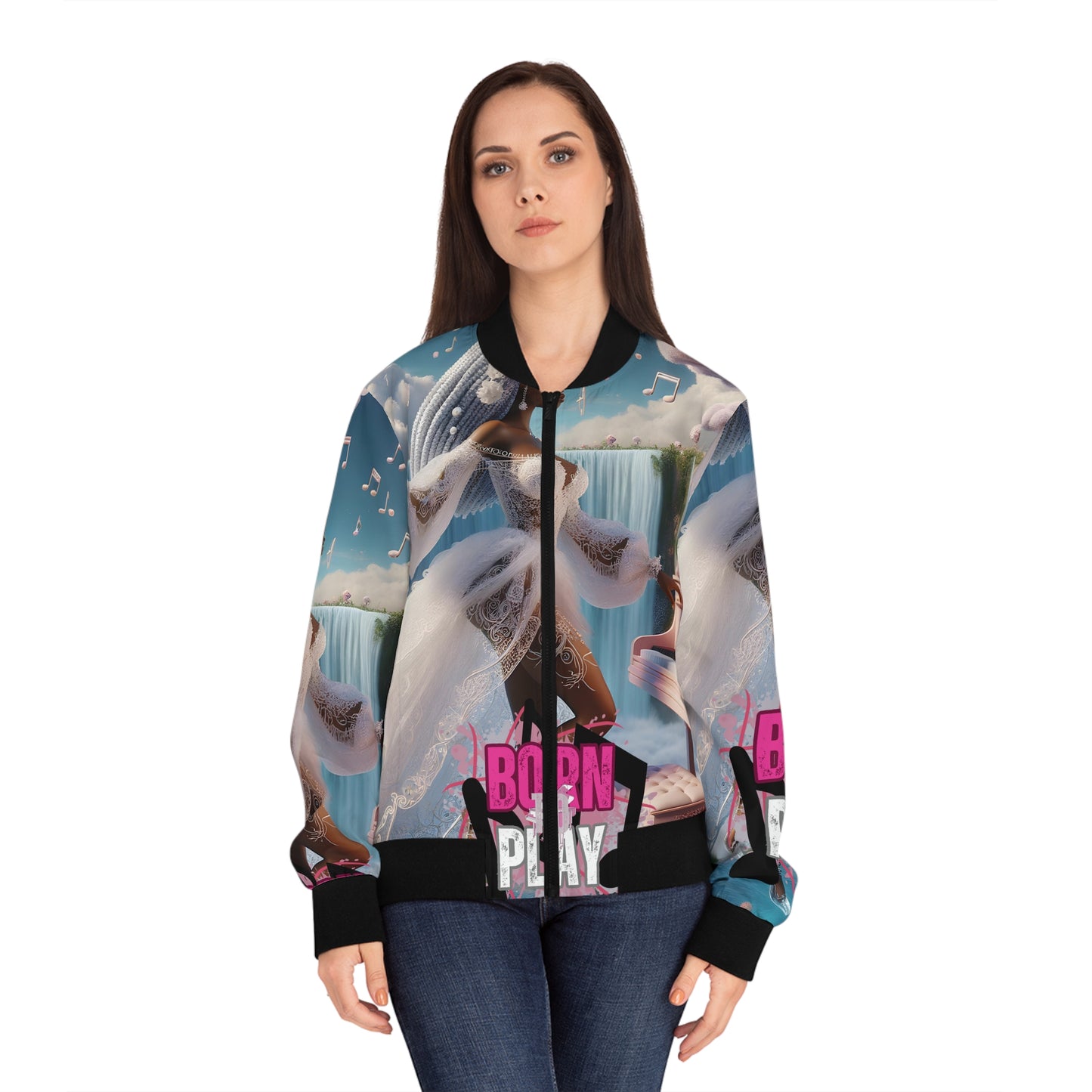 Women's Bomber Jacket (AOP)