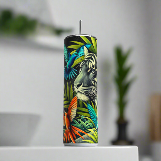 20oz Jungle Themed Skinny Tumbler