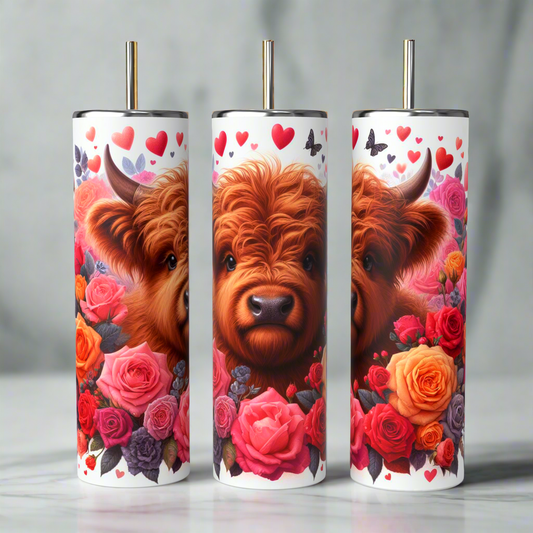 Love Calf Magic: Experience the Charm of 20oz Tumblers for Stylish Sipping