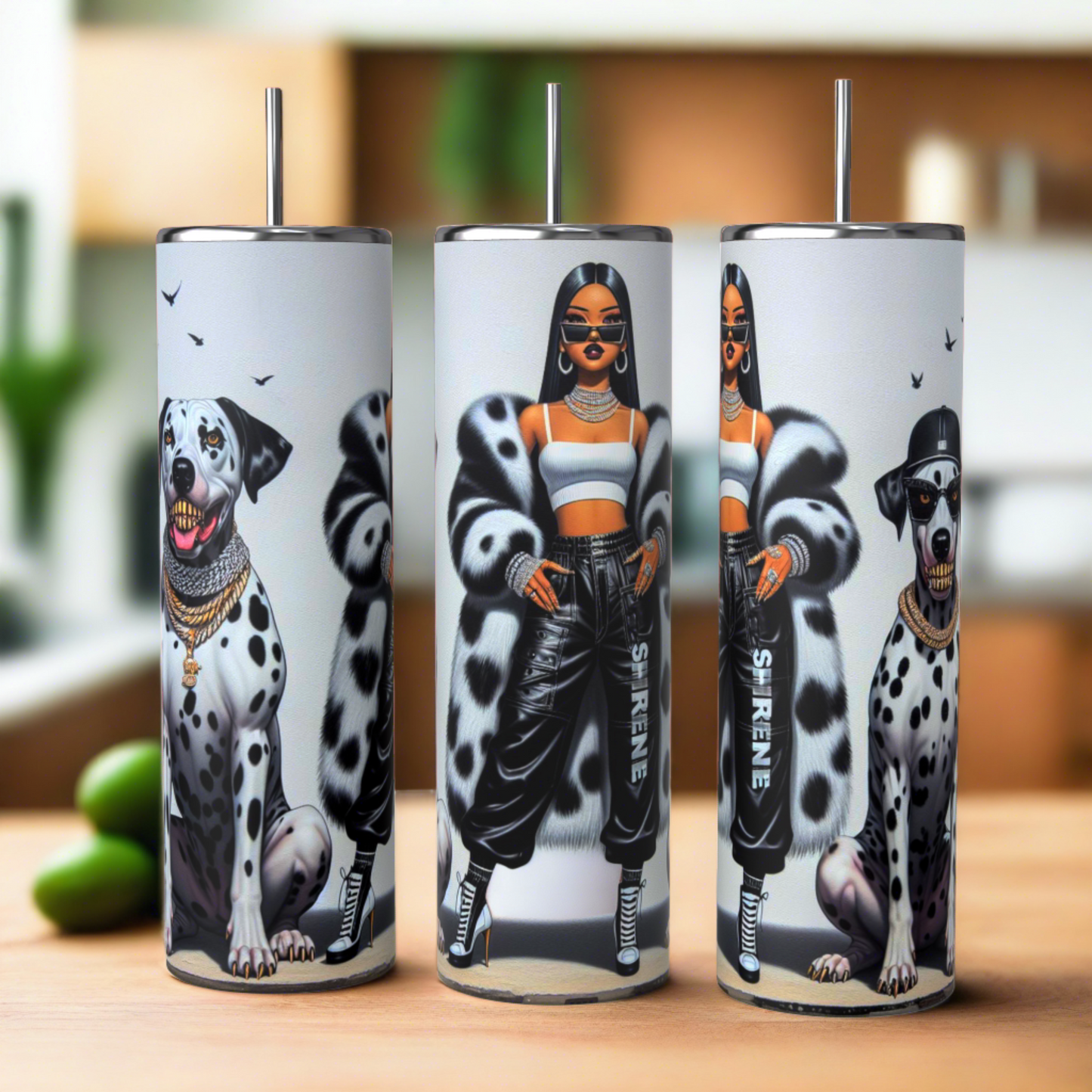 20oz Dalmatian Tumbler