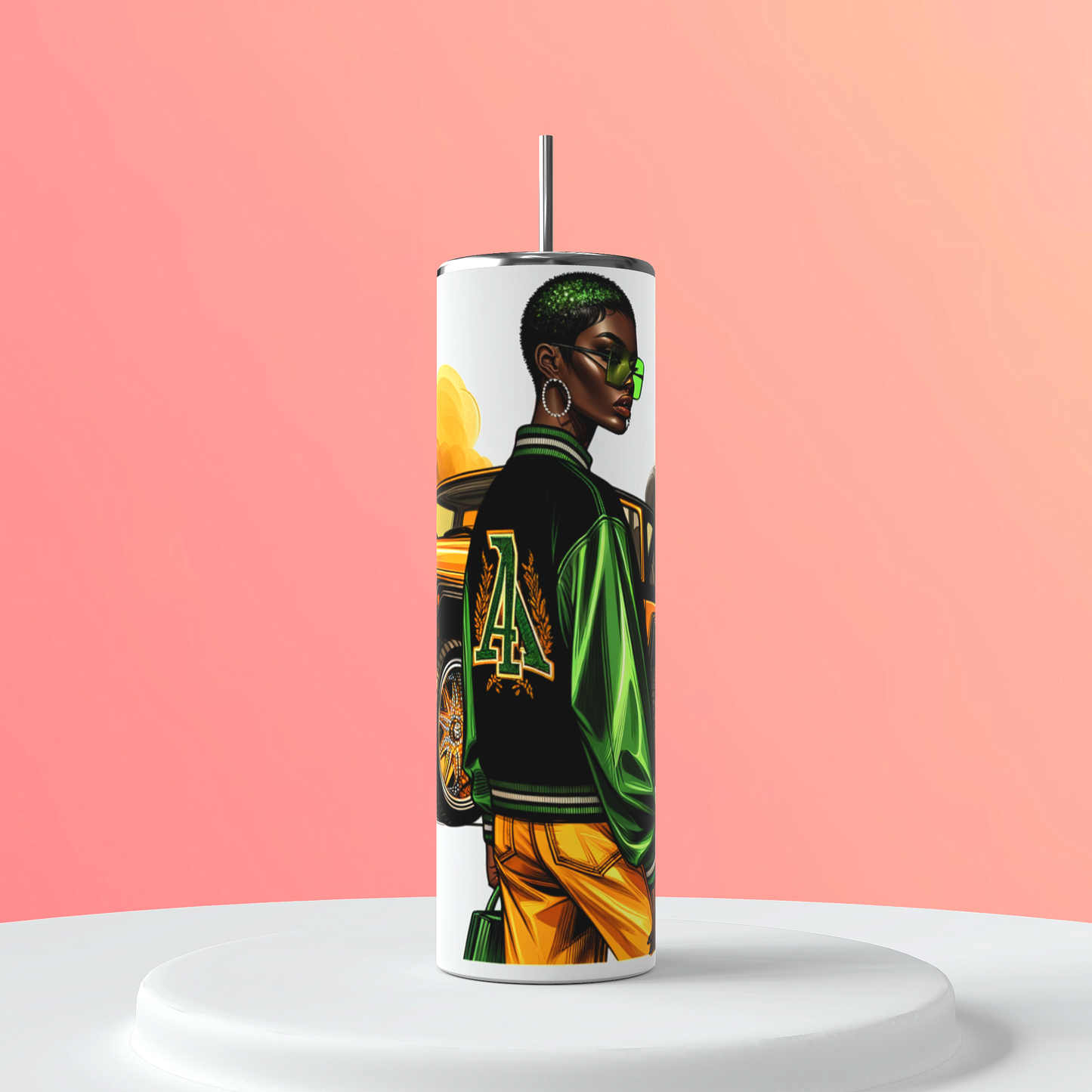 20oz Jamaica Irie Skinny Tumblers