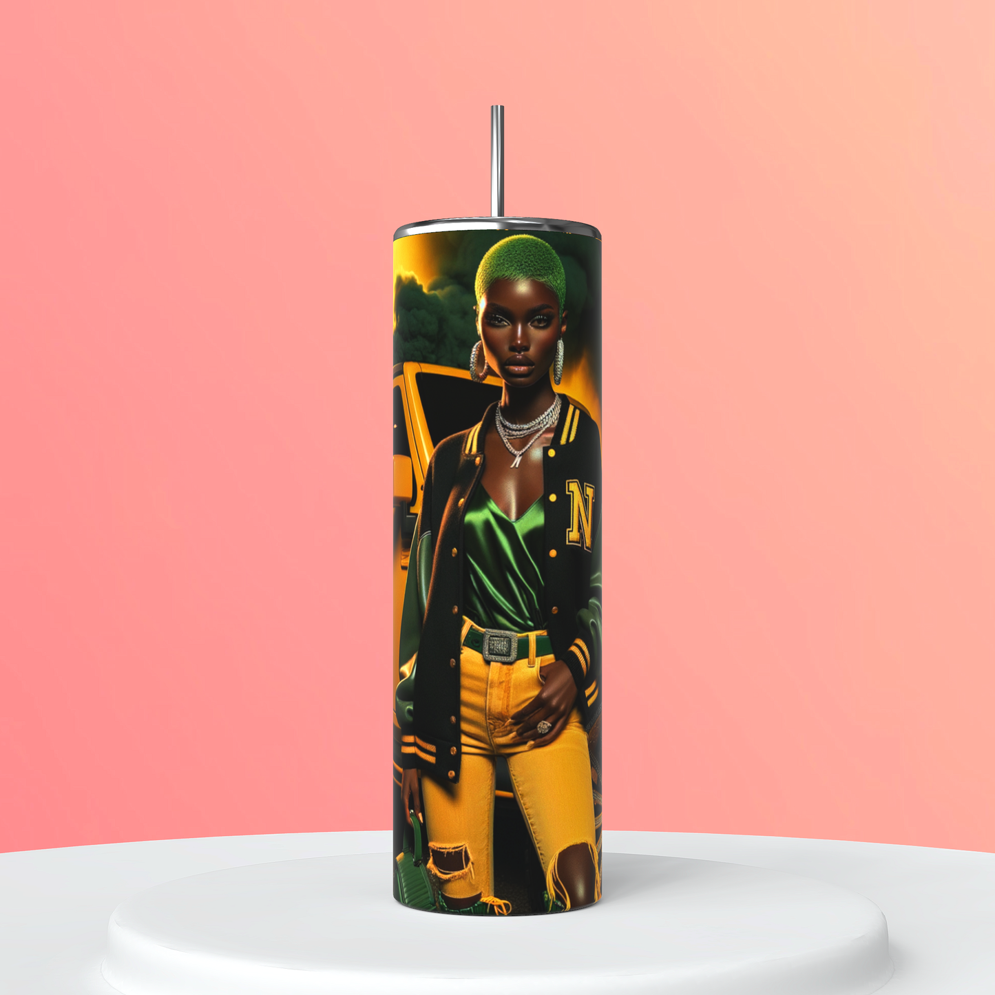 20oz Jamaica Irie Skinny Tumblers