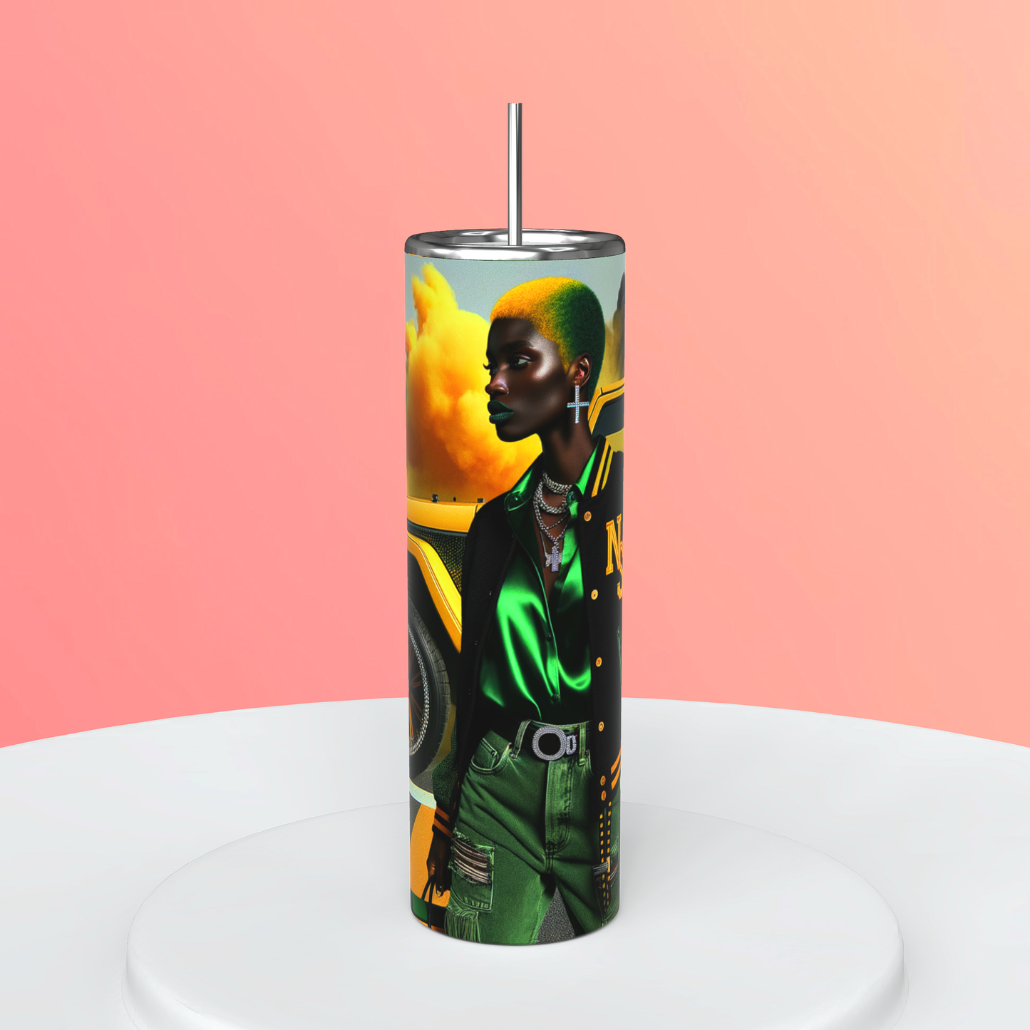 20oz Jamaica Irie Skinny Tumblers