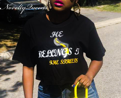 He Belongs to -Crop Tee