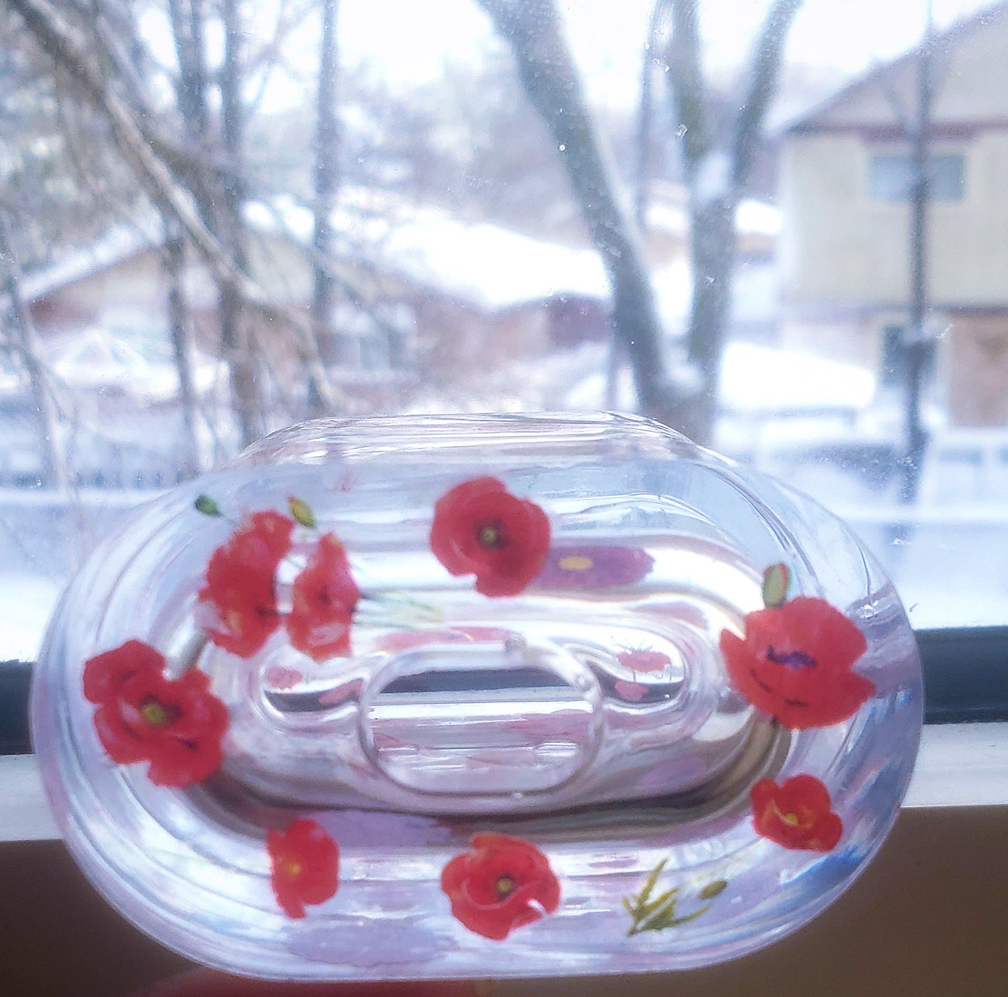 Flowers Airpods Case